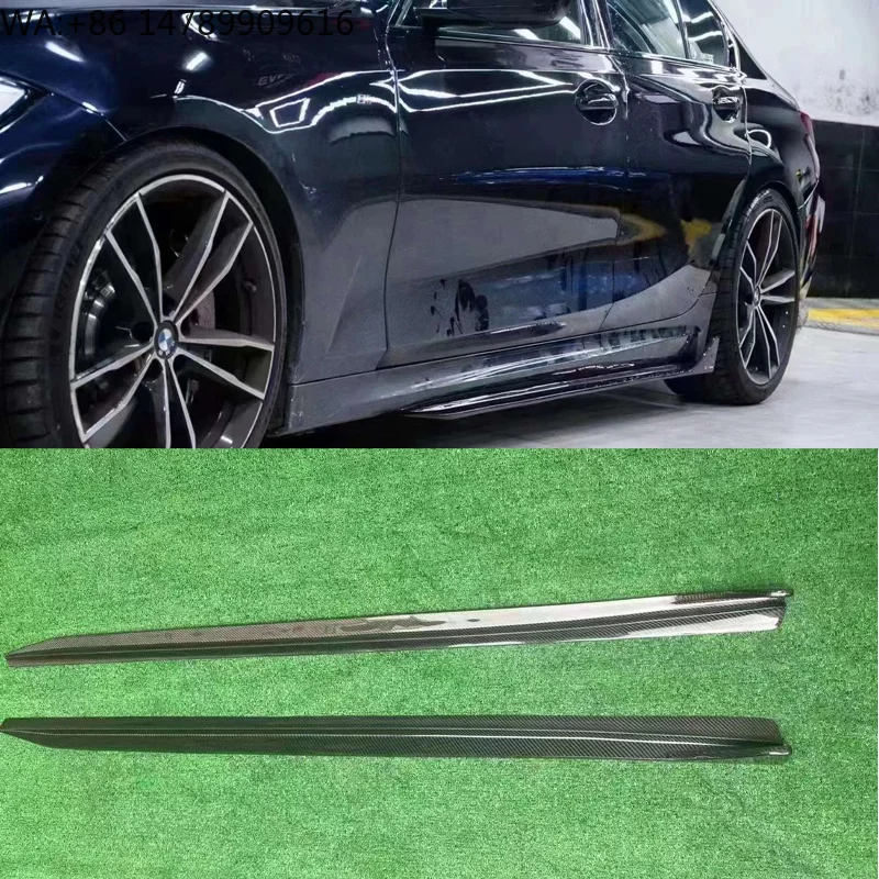 

Premium Bespoke Facelift Body KitTAKD Style High Quality High Polished Carbon Fiber Side Skirt For 3 Series G20 320i 325i 330i 2