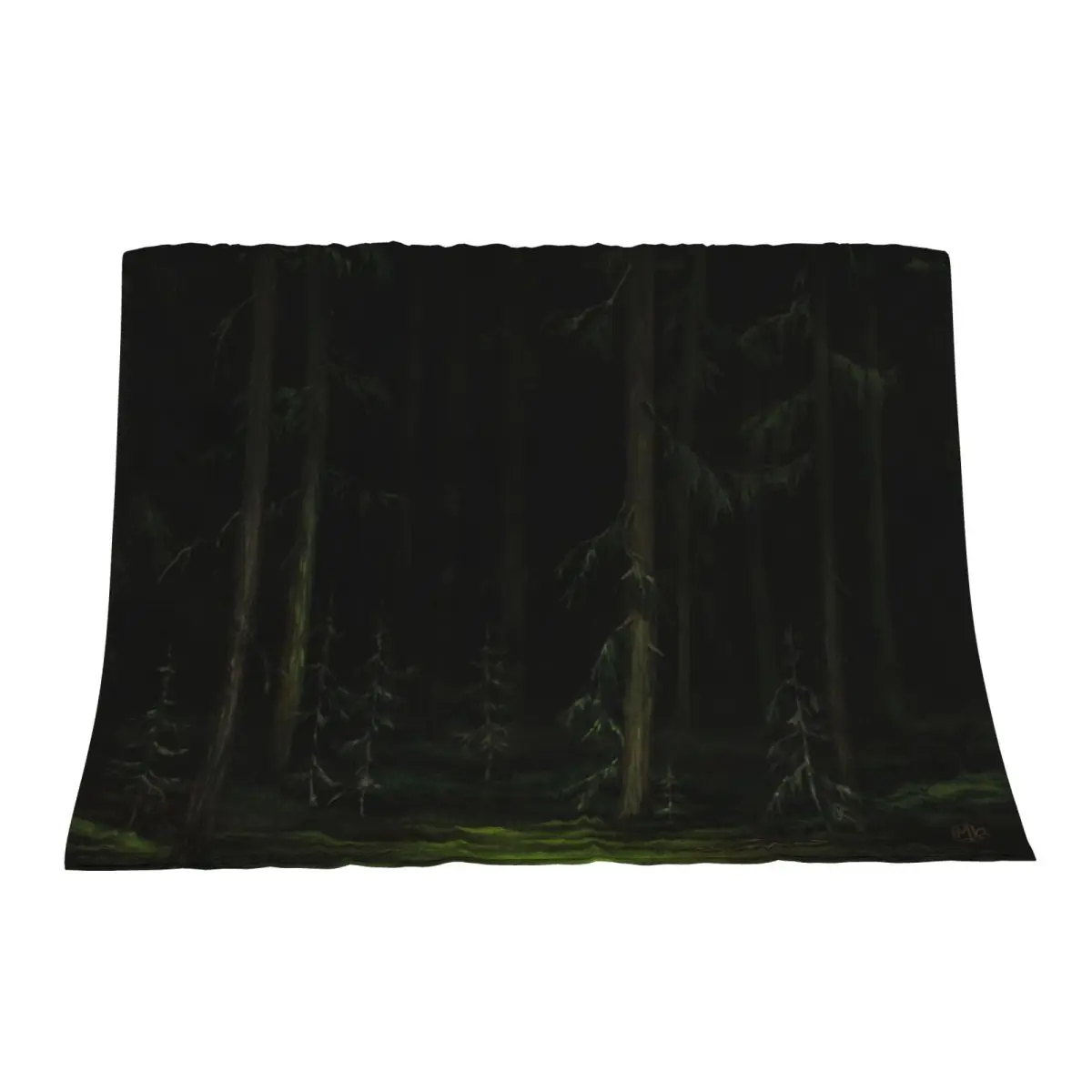 

The Dark Forest Throw Blanket Large blankets ands Bed Fashionable Blankets