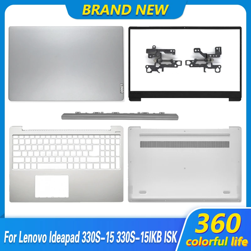 

Новинка для Lenovo Ideapad 330S-15 330S-15IKB 330S-15ISK 7000-15 задняя крышка ЖК-дисплея Передняя панель Упор для рук Нижняя крышка петли корпус