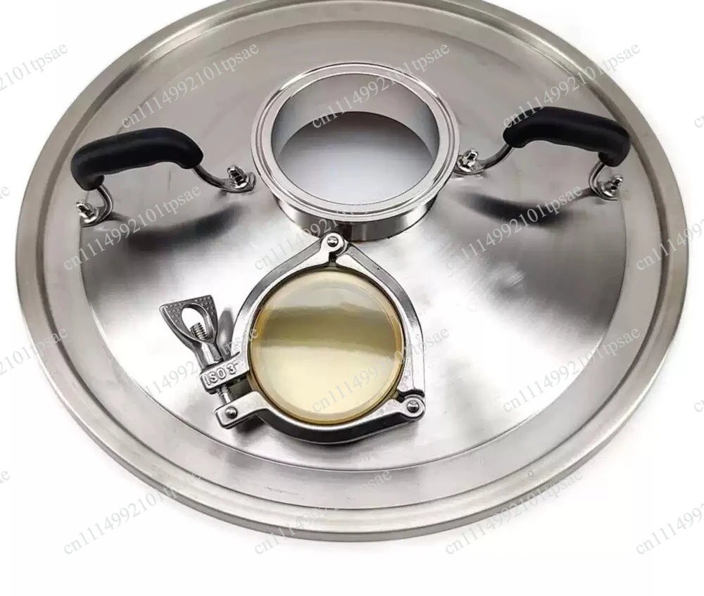 Mirror distillation condenser cover used for brewing beer in household brewing equipment