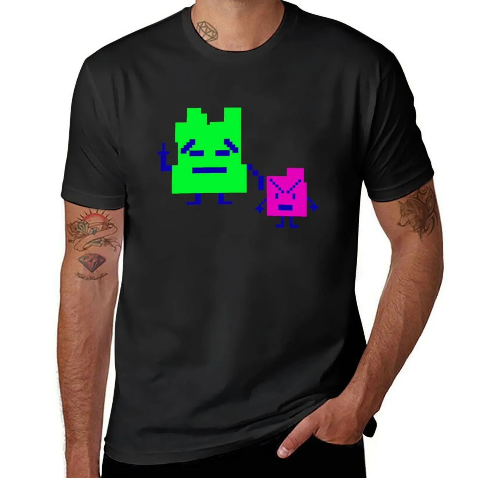 Aqua Teen Hunger ForceMooninites Aqua Teen Hunger Force T-Shirt plain blacks t shirts men