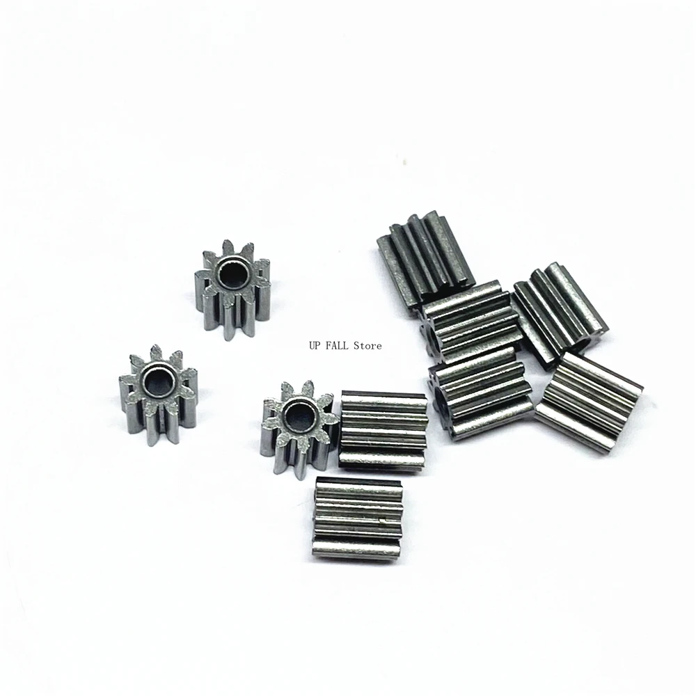 5.7mm Diameter 0.5M 9T 2mm Mini Metal Gear DIY Model Airplane Four-wheel Drive Micro Parts