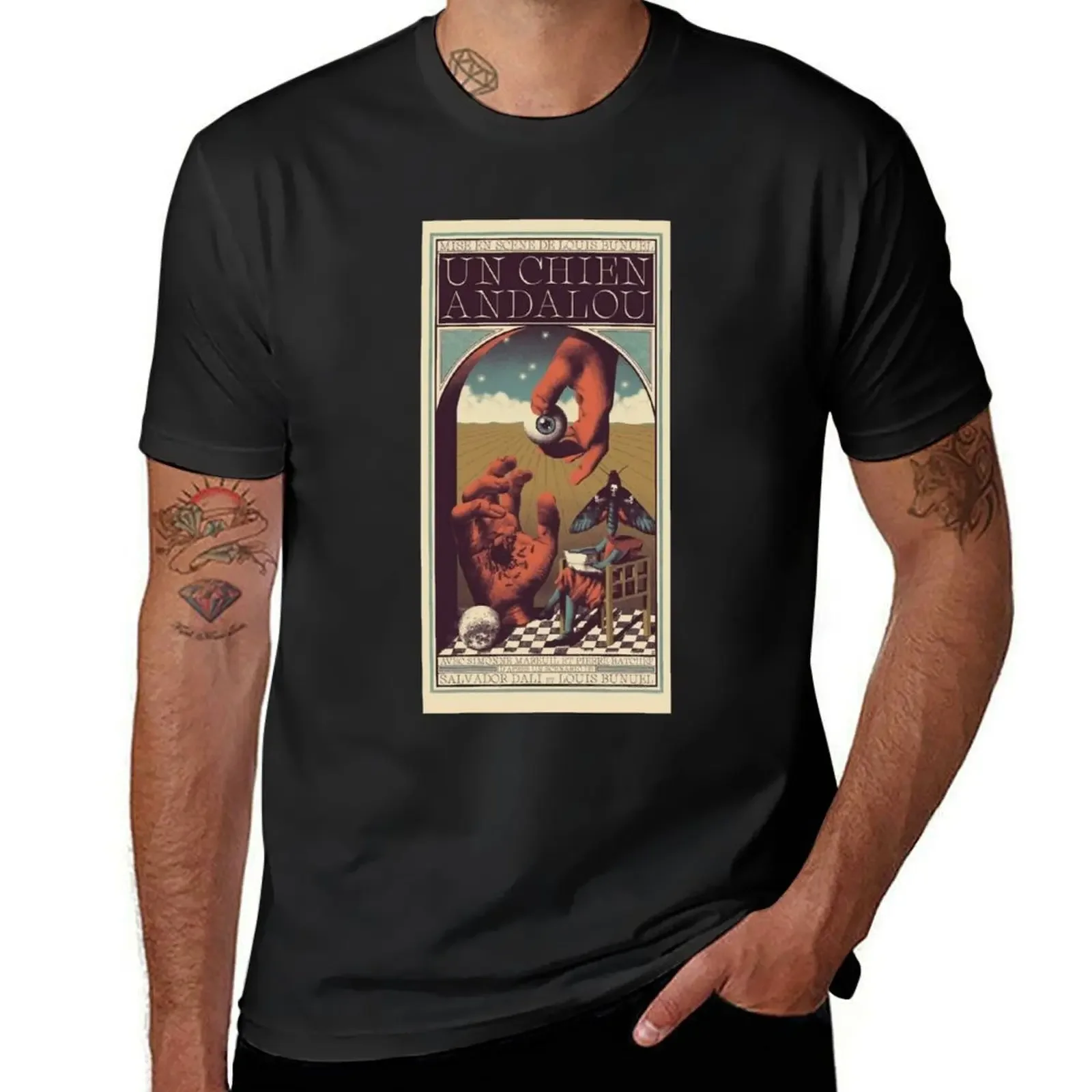 Un Chien Andalou by Luis Bunuel T-Shirt tees Blouse oversized t shirt t shirt men