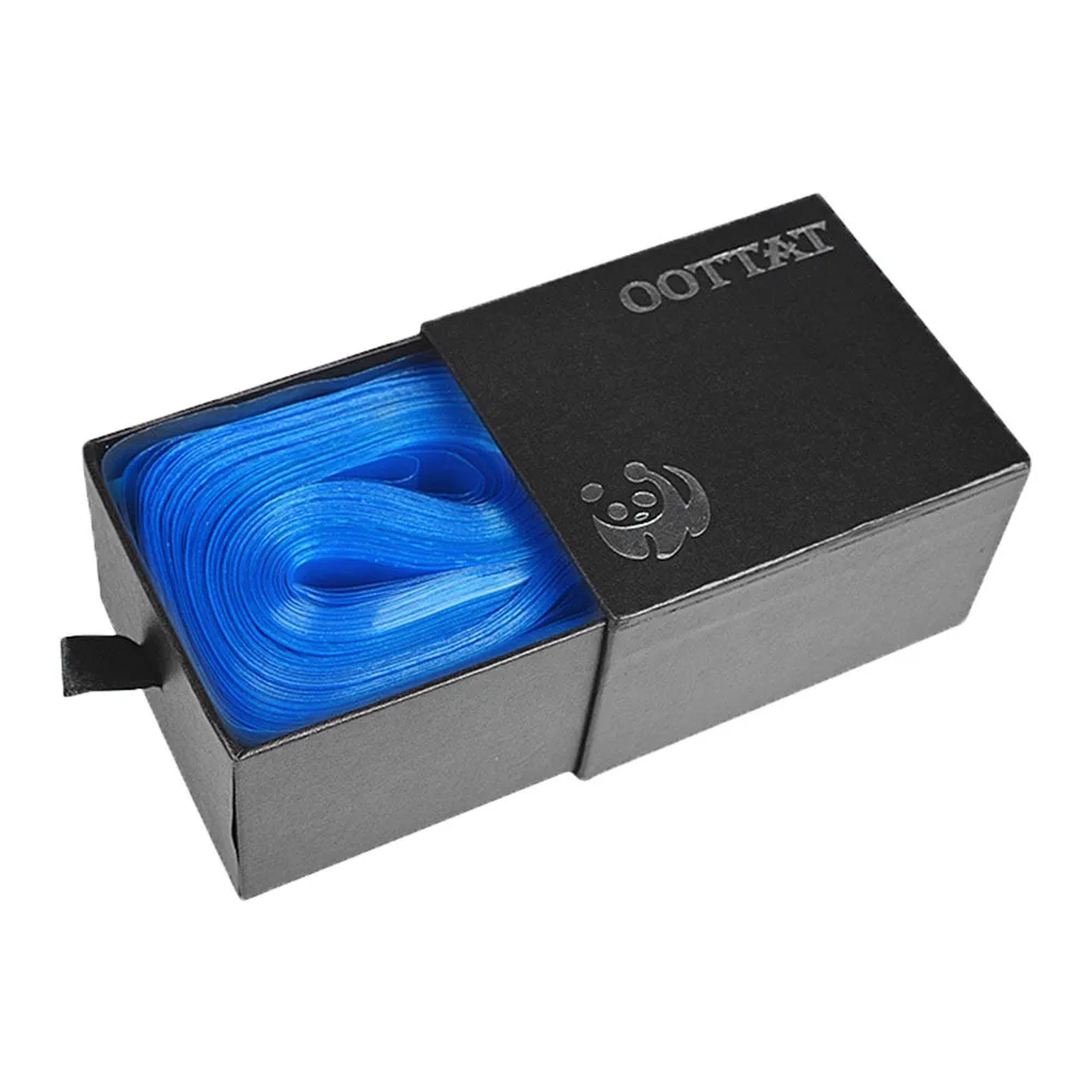 100 قطعة غطاء سلك مشبك لآلة الوشم هوك خط حماية حقيبة مقاومة للتآكل سهلة الاستخدام في منطقة كبيرة العمل #5