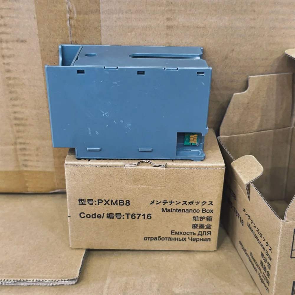T6716 PXMB8 Waste Ink Tank Maintenance Box for Epson WF C5210 C5290 C5710 C5790 M5298 M5299 M5799 C529 C579 S381 S880 ET8700