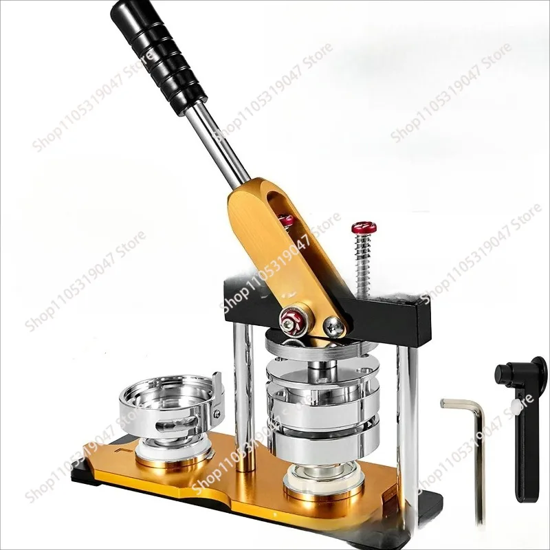 32mm37mm new badge machine rotating badge machine set