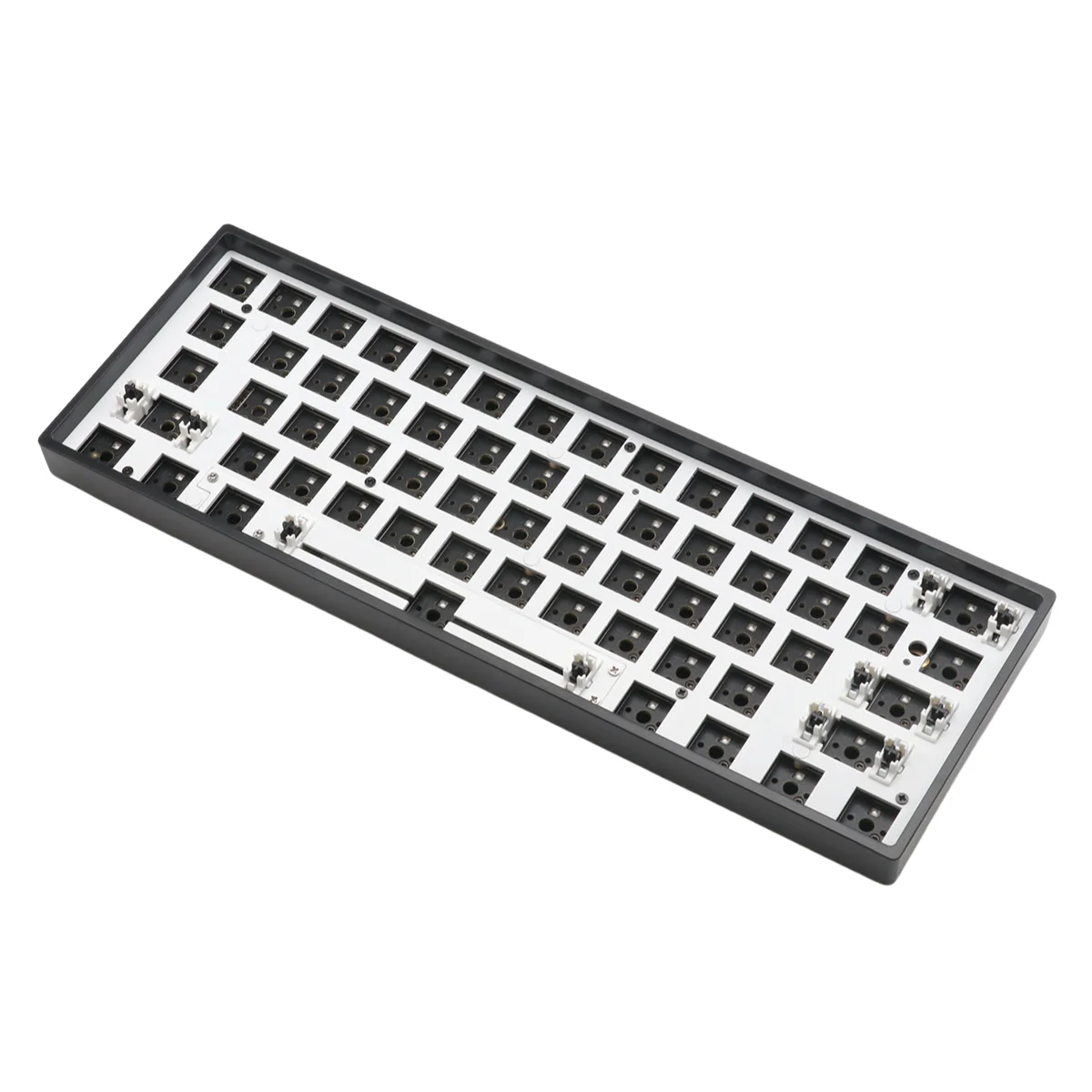 GK61XS Keyboard Kit RGB 60% 61KEYS hot swappable PCB RGB switch leds Bluetooth Type-c Mechanical keyboard