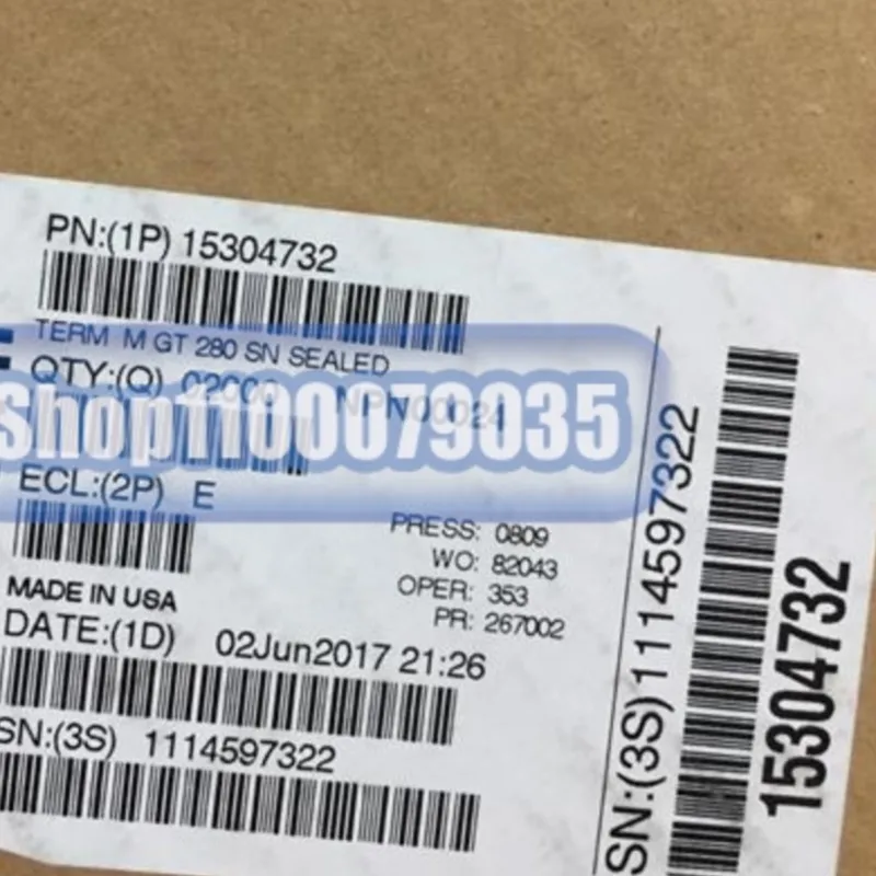 

200pcs/lot 15304732 368165-1 7116-4020 7-1452668-3 12103881 15304731 16-02-0107 connector new original