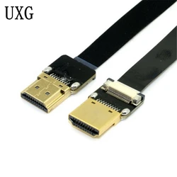 10cm/20cm / 50cm FPV HDMI Type A Male To Male HDMI FPC Flat Micro MINI HDMI-compatible Cable For Multicopter Aerial Photography