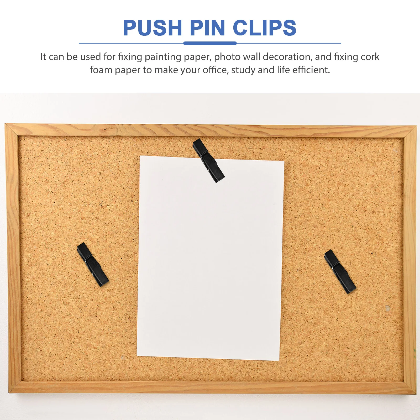 

50Pcs Wooden Photo Clips Mini Clothespins Small Clips for Displaying Pictures Postcards Tickets in Bedroom Living Room Hotel