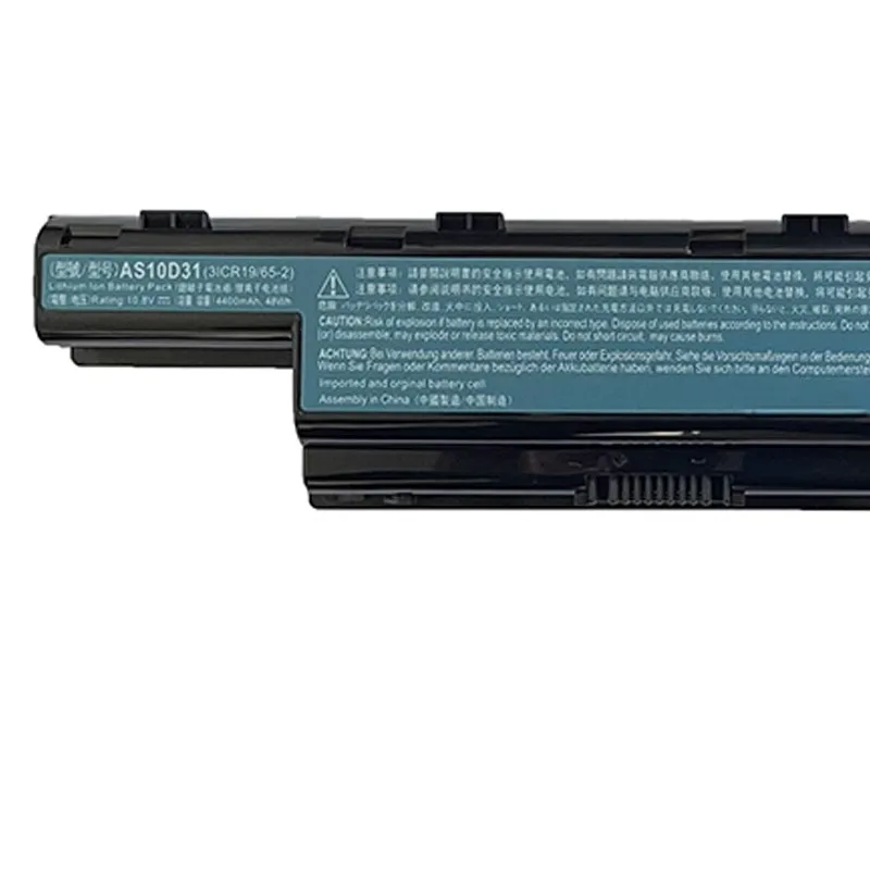 New Replacement Laptop Battery 10.8V 4400mAh AS10D3E for Acer E1-471 E1-471G E1-571G V3-551G V3-571G Aspire 4253 4339 4349 4551