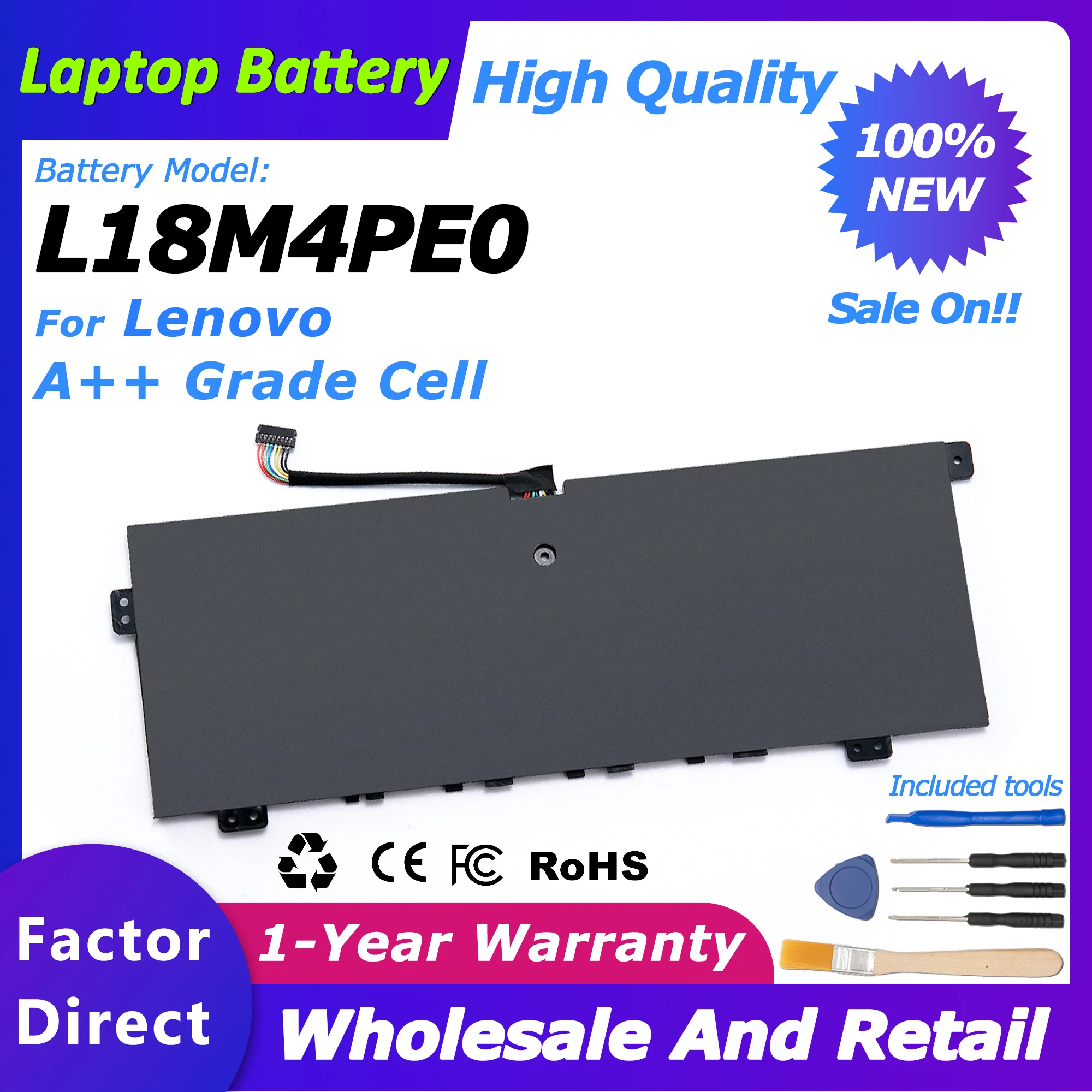 

L18M4PE0 новый оригинальный аккумулятор для ноутбука Lenovo Yoga C74014IML/C74015IML Yoga 5B10W67296/SB10W67235 серии 6610 мАч