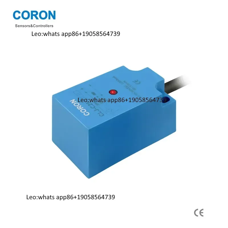 CLJ-C25-8ALB Analog Inductive Proximity Sensor Normally Closed 10-30VDC 2 Wires Standard Type with Prism Shape Lead