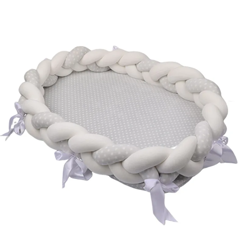 European American new pure hand-woven newborn cloth bed simple home bed baby nest