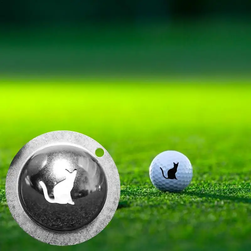 Golf Ball Golf Ball Liner Lines Marker Drawing Template Portable Durable Individuality Logo Stainless Steel DIY Tools