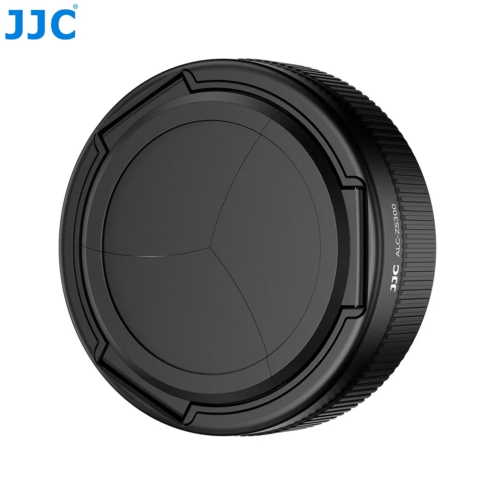 JJC Objektivdeckel für Panasonic Lumix ZS300 TZ300 Auto-Objektivabdeckung Aluminiumlegierung Objektivschutz Kompaktkamera-Zubehör – Detail 1