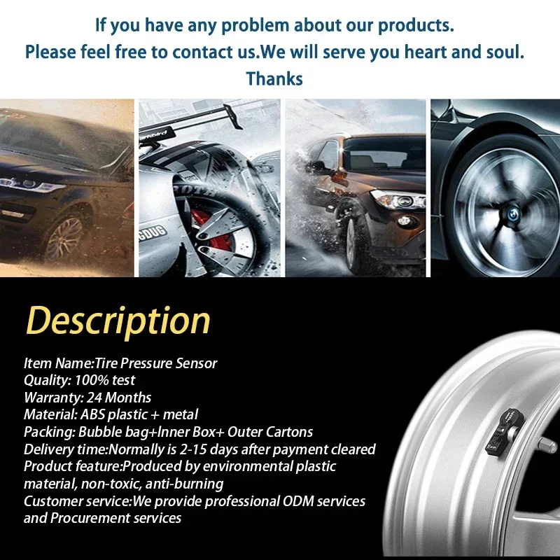 4PCS TPMS Sensor Reifendruck Überwachung Sensor Für Ford Focus III 2014-03 bis 2018-08 EV6T-1A180-CB 433MHz – Detail 3