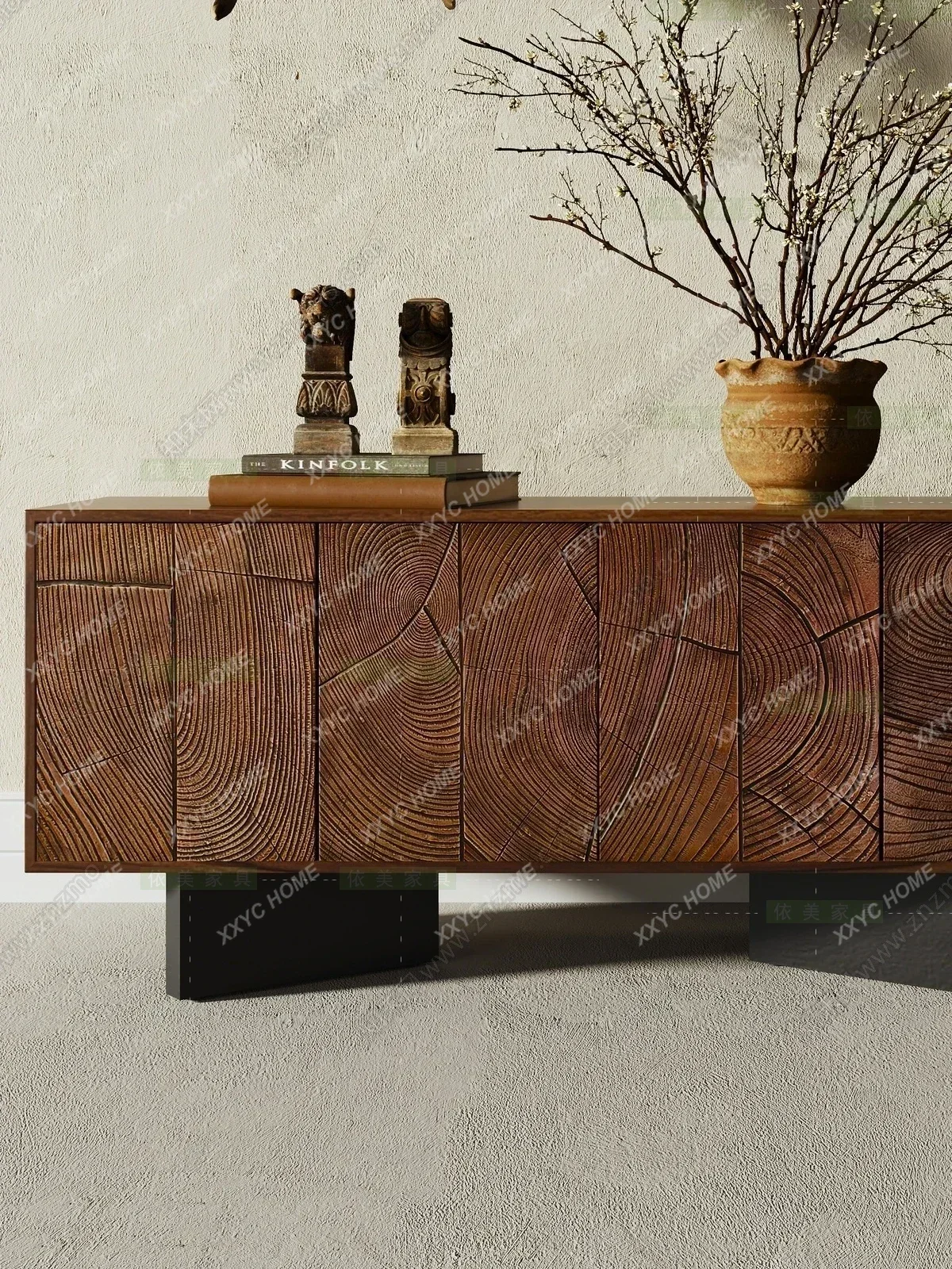 

Мебель с выдвижными ящиками, сервант из массива дерева, входной шкаф для гостиной, средневековый шкаф для хранения Miji, мебель с выдвижным ящиком