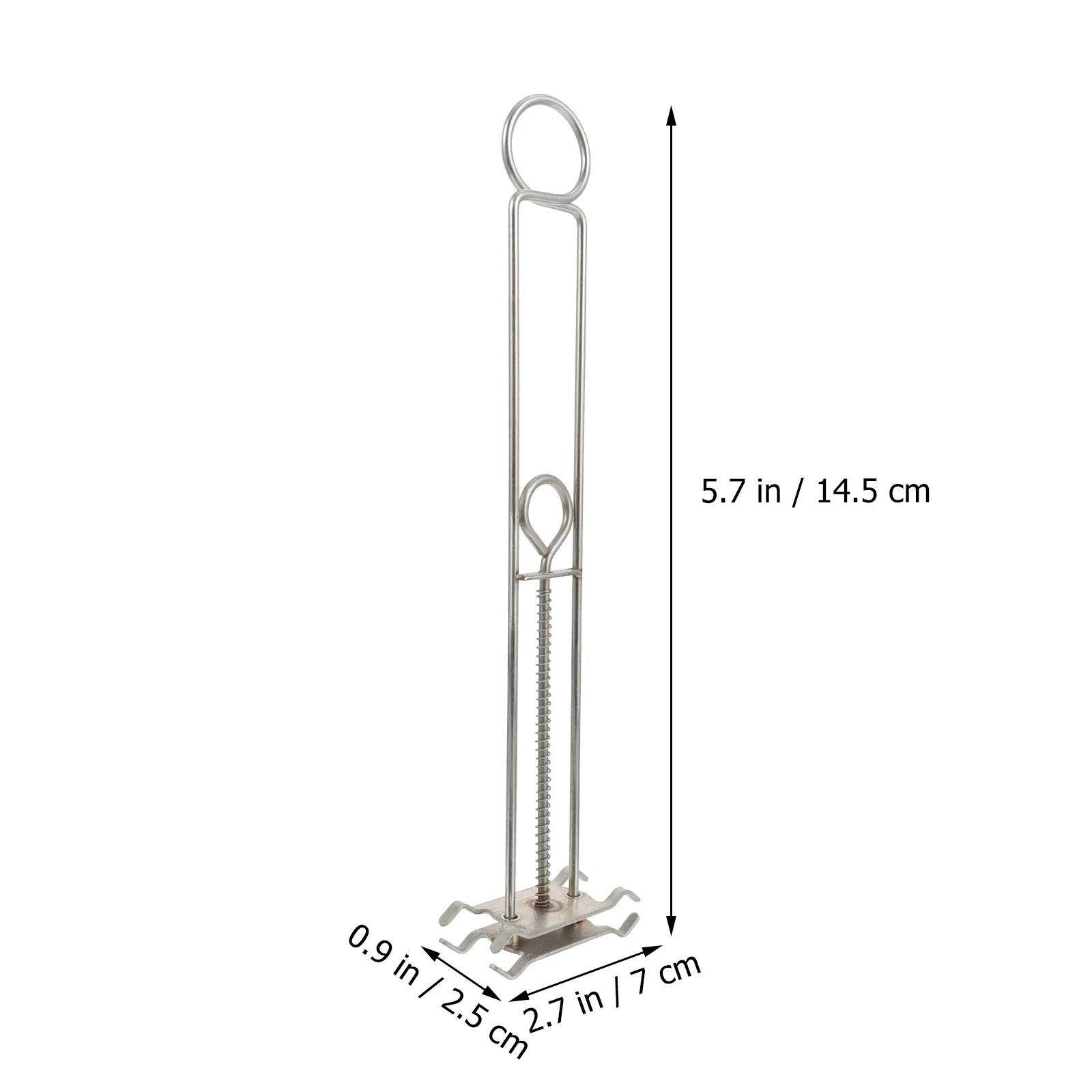 Clip per colorare lenti Morsetto per tintura in acciaio inossidabile Materiale stabile e robusto per professionisti e principianti Uso ripetuto Alla moda