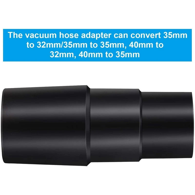 AC66 2 Pieces Vacuum Hose Adapter Cleaner Hose Universal Adapter Converter, 32mm 35mm 40mm Hose Reducer for Most Vacuum