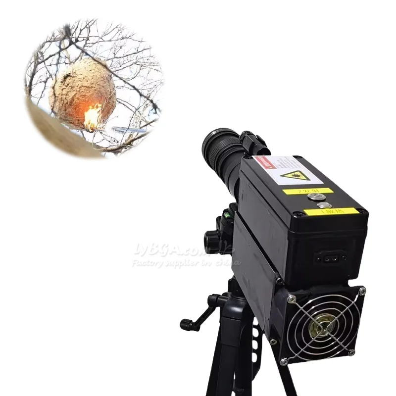 

Лазерная машина для очистки препятствий 170 Вт, индивидуальный источник насоса, лазерный рабочий диапазон 90 метров, горючая бумага, горящая древесина