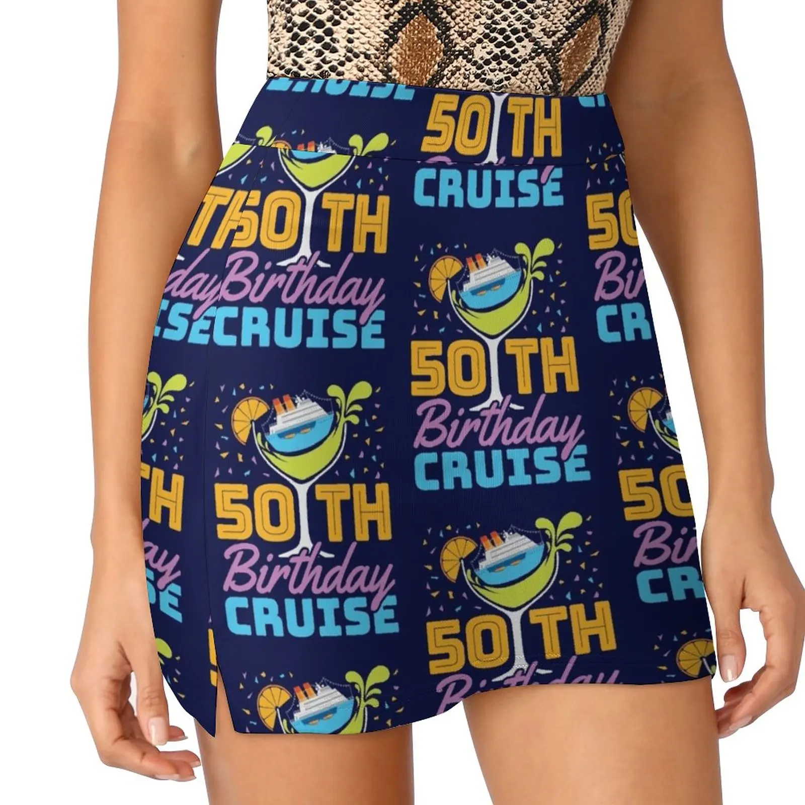 

50th Birthday Cruise Light Proof Trouser Skirt short skirt kpop japanese kawaii clothes