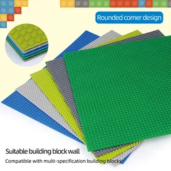 Placa Base clásica de 50x50 puntos, bloques de construcción, placas Base de ladrillos, tablero de plástico DIY, bloques de construcción, placas Base, juguetes de construcción