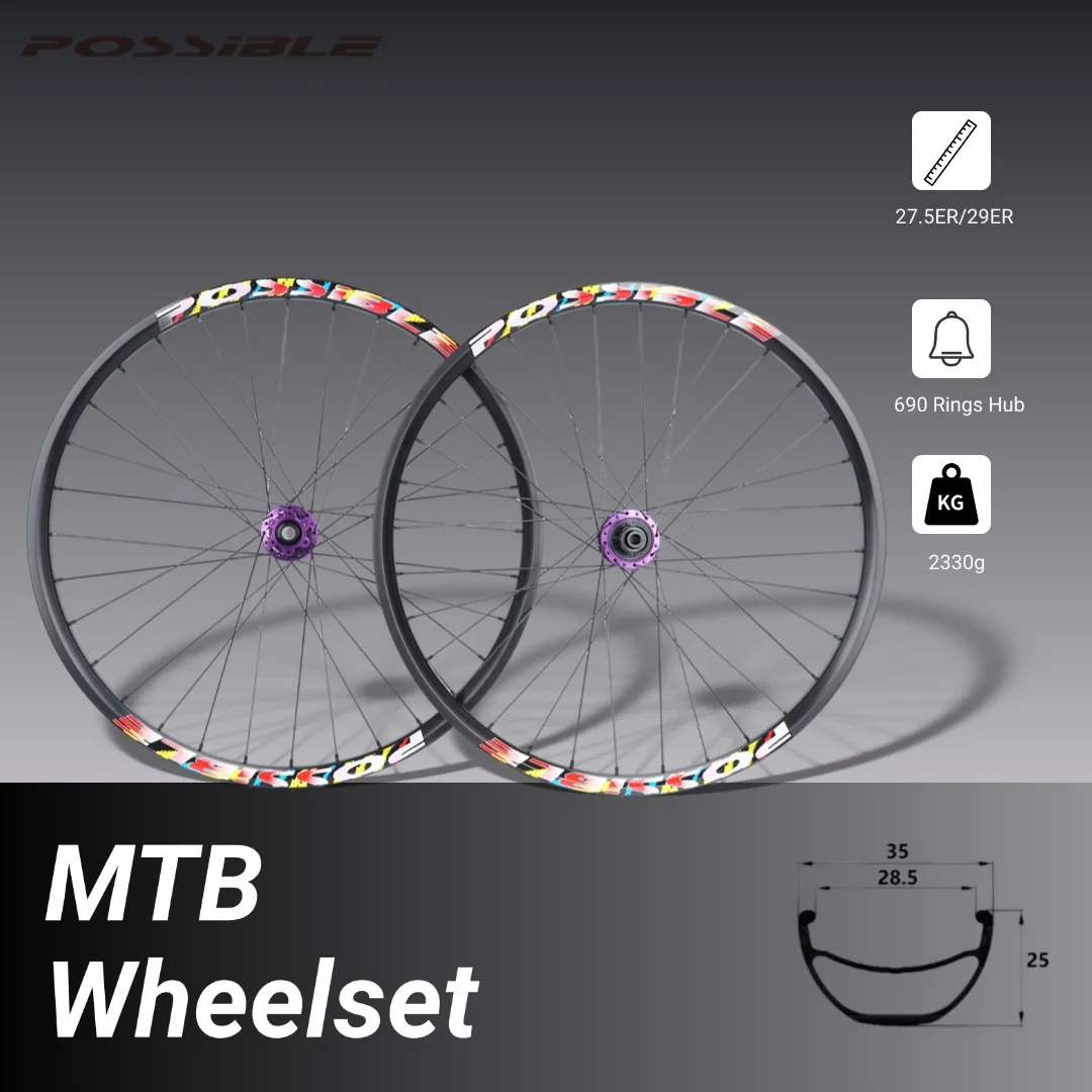 Mtb Wheelset 27.5 2… - image