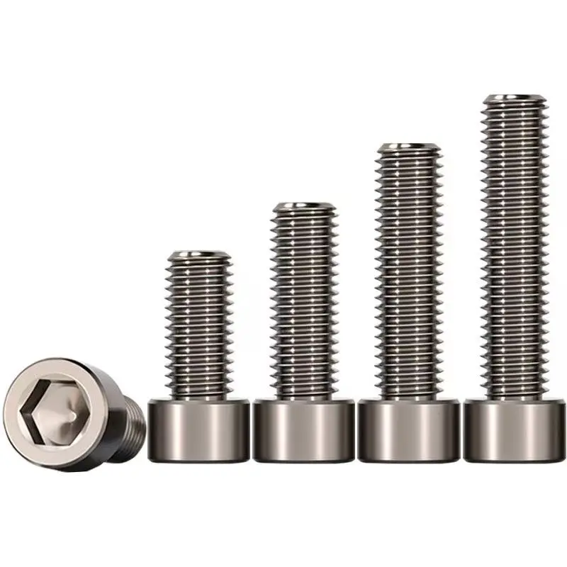Guangluo Titanium GR2 Hex Socket Cap Screw M1.6*2.5/3/4/5/6/7/8/9/10/12/14/15/16/20