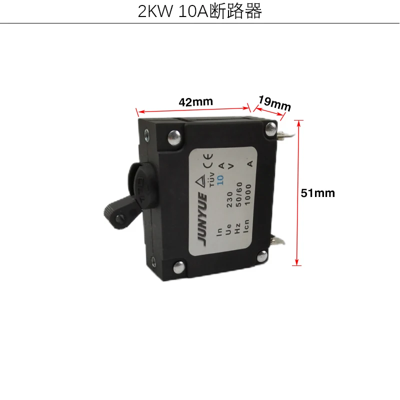 

Gasoline generator circuit breaker 2KW 10A 2.8KW 13A 5KW 23A 6.5KW 32A 8KW 45A 3P 16A 23A air switch power-off protection switch