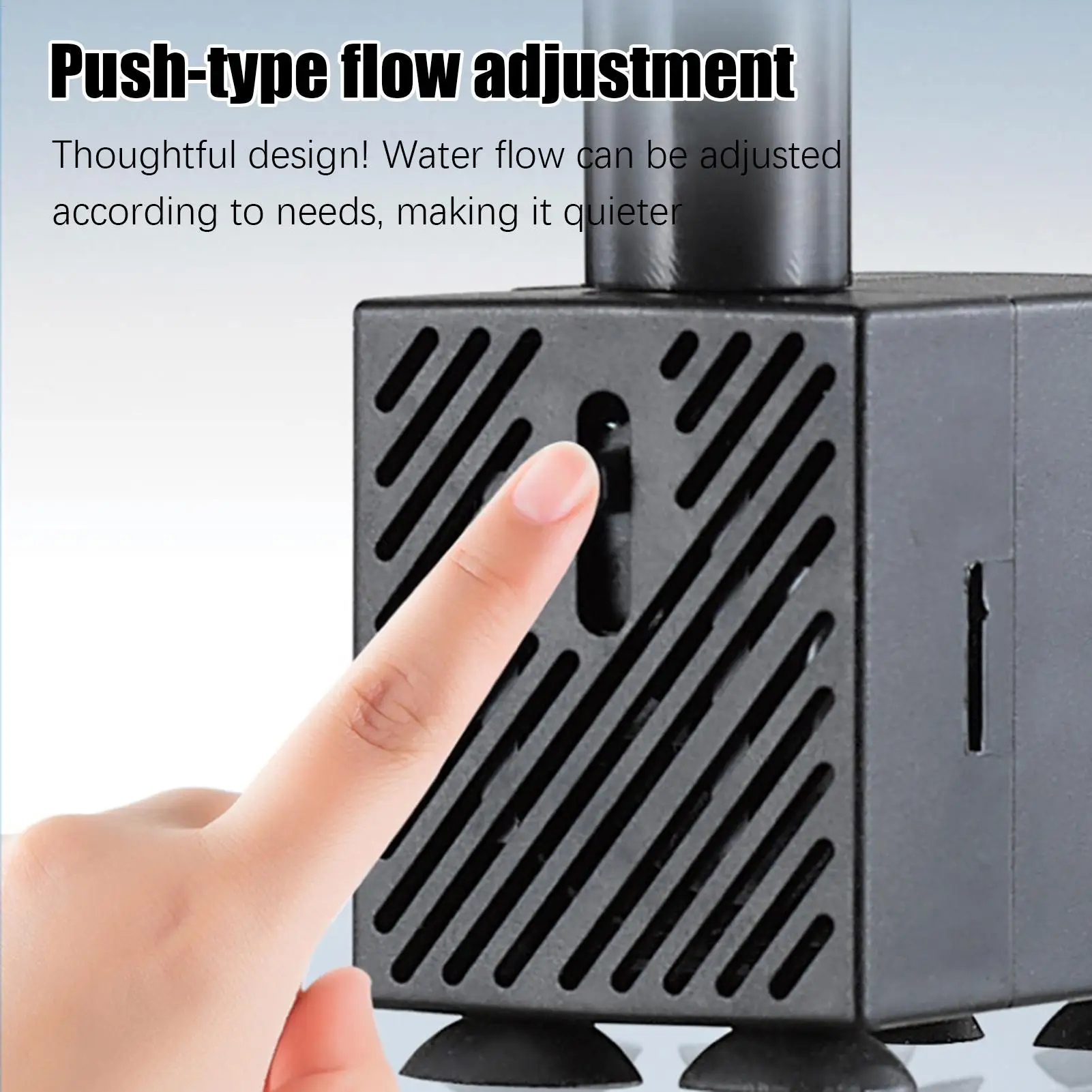 Aquarium Wavemaker 360 Degree Rotating Ultra Quiet Circulation Pump Water Flow Filter Wavemaker Powerhead for Fish Tank