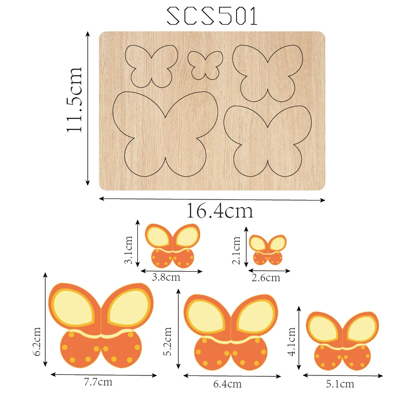 나비 나무 절단 칼 다이, 기계와 함께 사용, SCS501