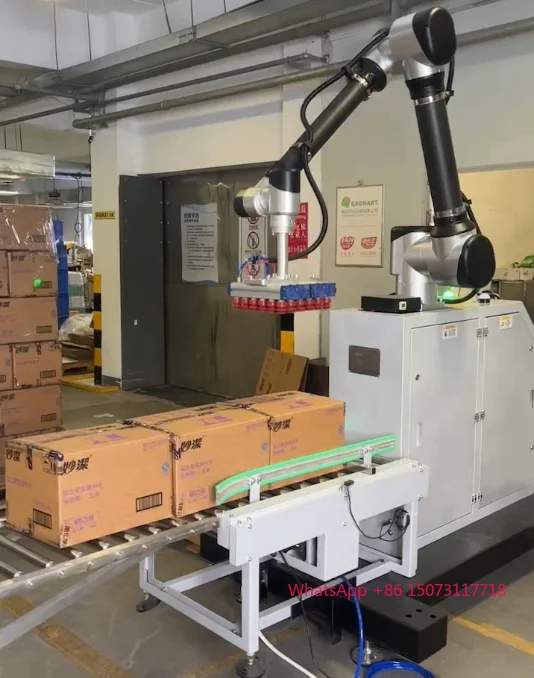 Fully Automatic Robotic Palletizing System Loading and Unloading Palletizing Robot for Container