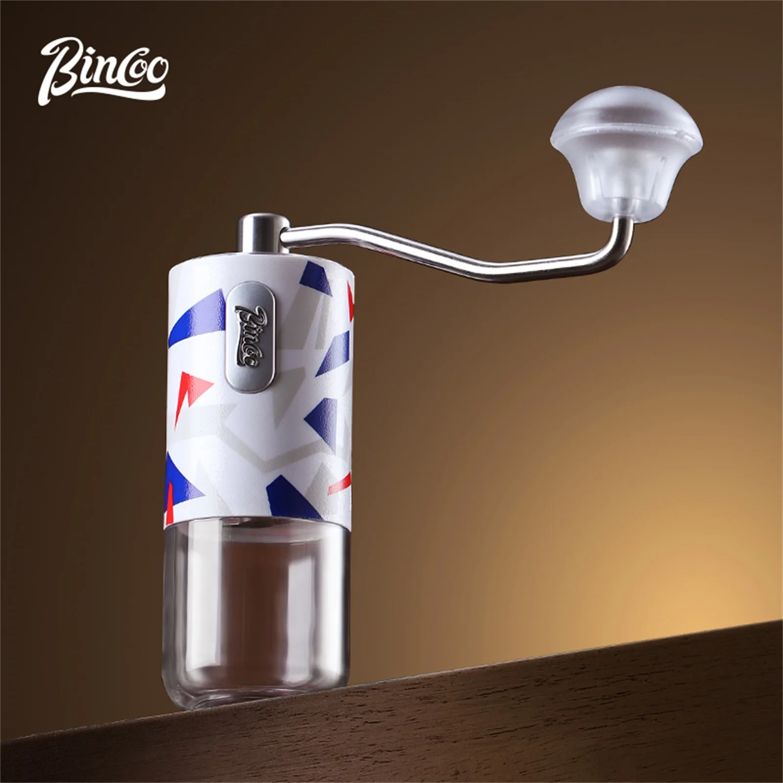 

Ручная кофемолка BINCOO, обновленная 420, шестизвездочная режущая головка с ЧПУ, регулируемая ручная режущая головка из нержавеющей стали, помолвка кофейных зерен