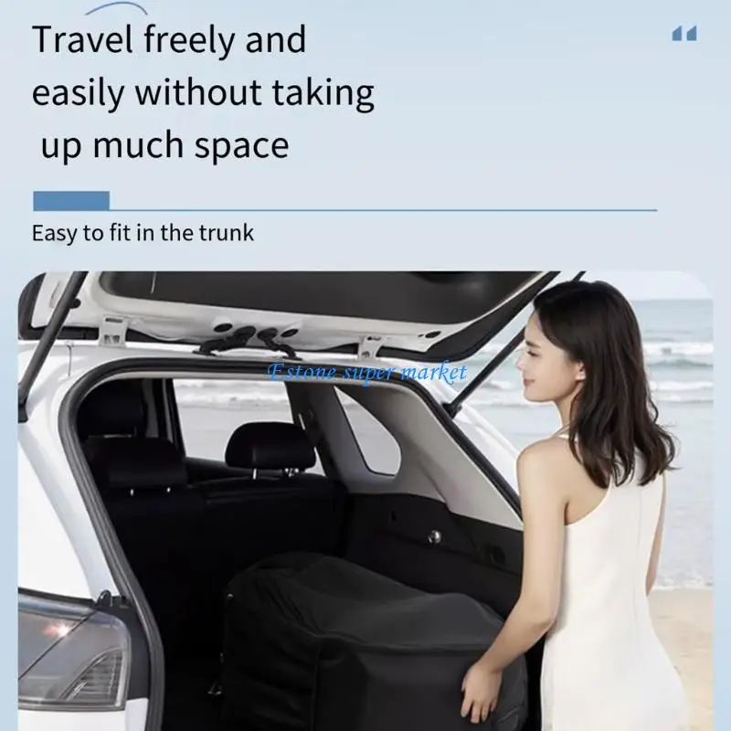 090B مخطط كرسي يدفع باليدين من القماش الجامعي، حزام كتف رفيع ومريح، خطة التثبيت السريع