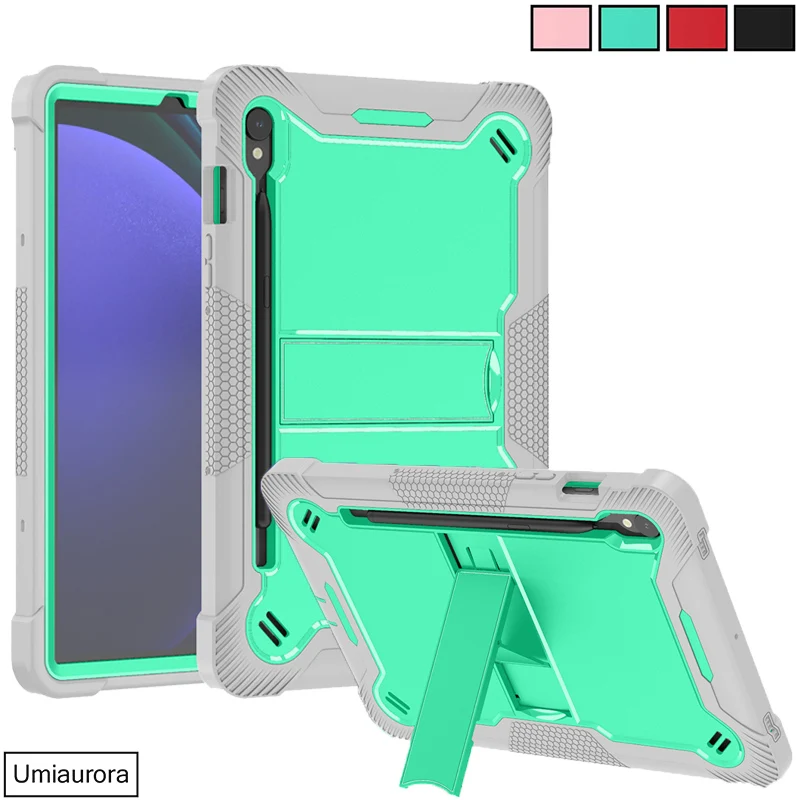 

Для Samsung Tab S10 Lite SM-X400 S7+ S8 Ultra S9 FE+ Plus SM-X620 SM-X820 X520 X920 Противоударный чехол-подставка для планшета Прочный чехол