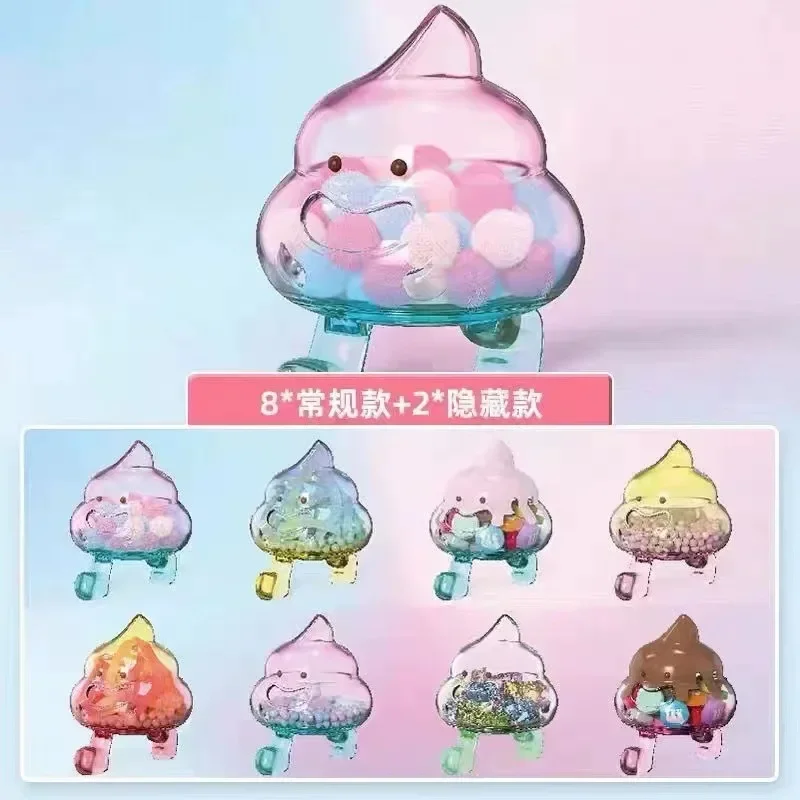 Original More More Blind Box Summer Ice Cream Model Dolls Anime Figure Decor Guess Bag Caja Ciega Mystery Box Kids Surprise Gift