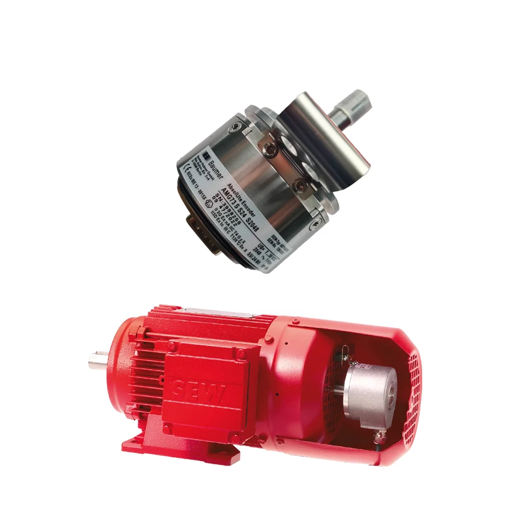 

Baumer EV1S Rotary Encoder with High Stability SSI Signal, Precision Position Sensor for Heavy- Machinery