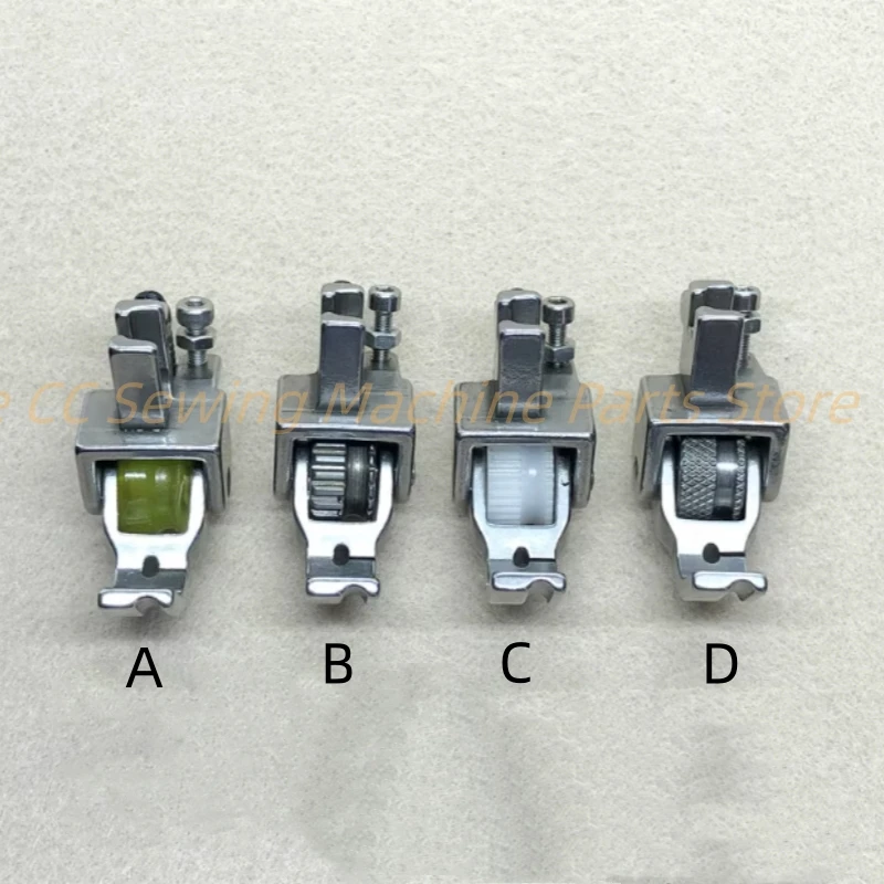 P69 inlaid roller presser foot Multi-functional grooved rope presser foot 3mm5mm industrial sewing machine spare parts