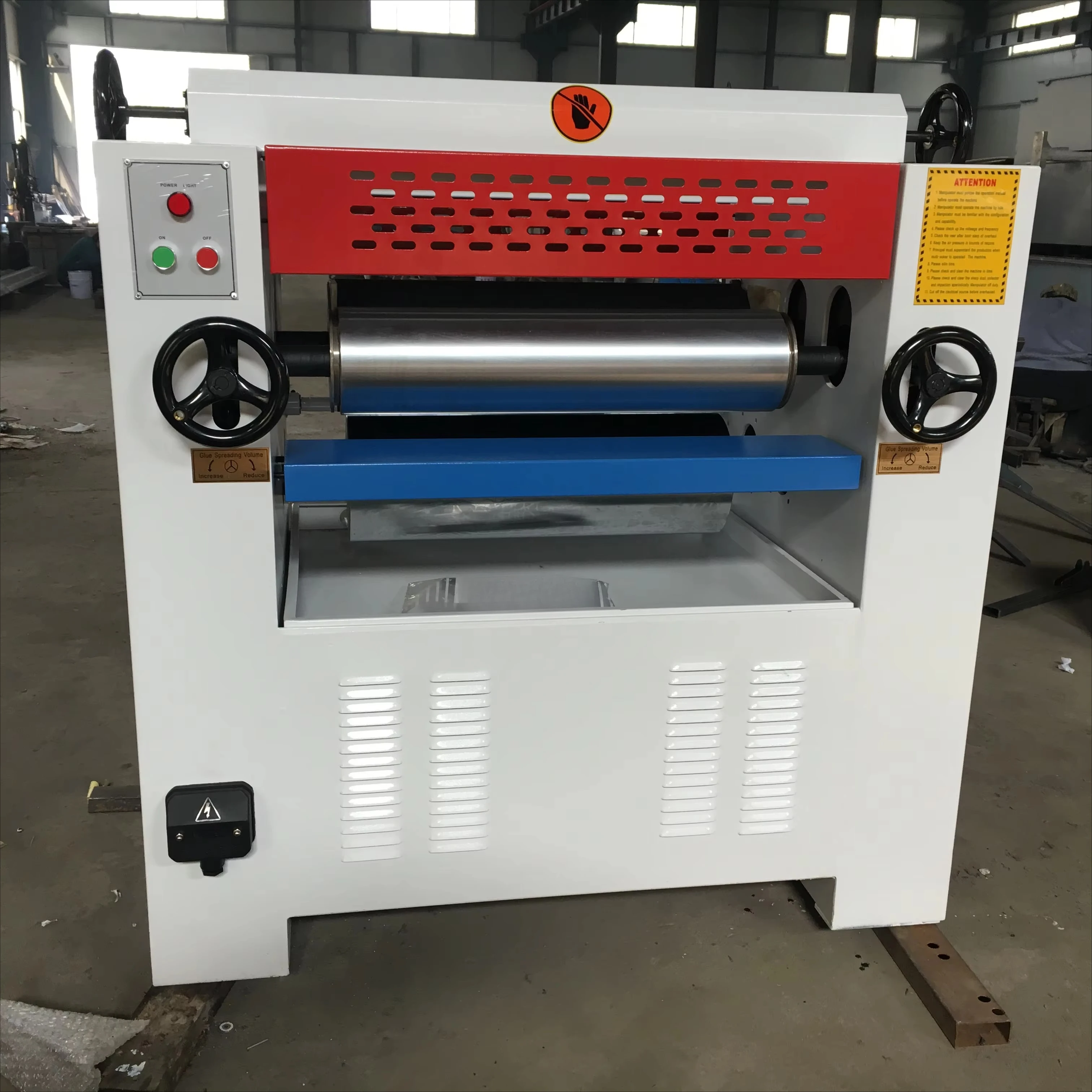 Wood Glue Machine 400/630/1000/1300mm Single/double Sides Surface Plywood Core Veneer Woodworking Gluing Spreader Machine