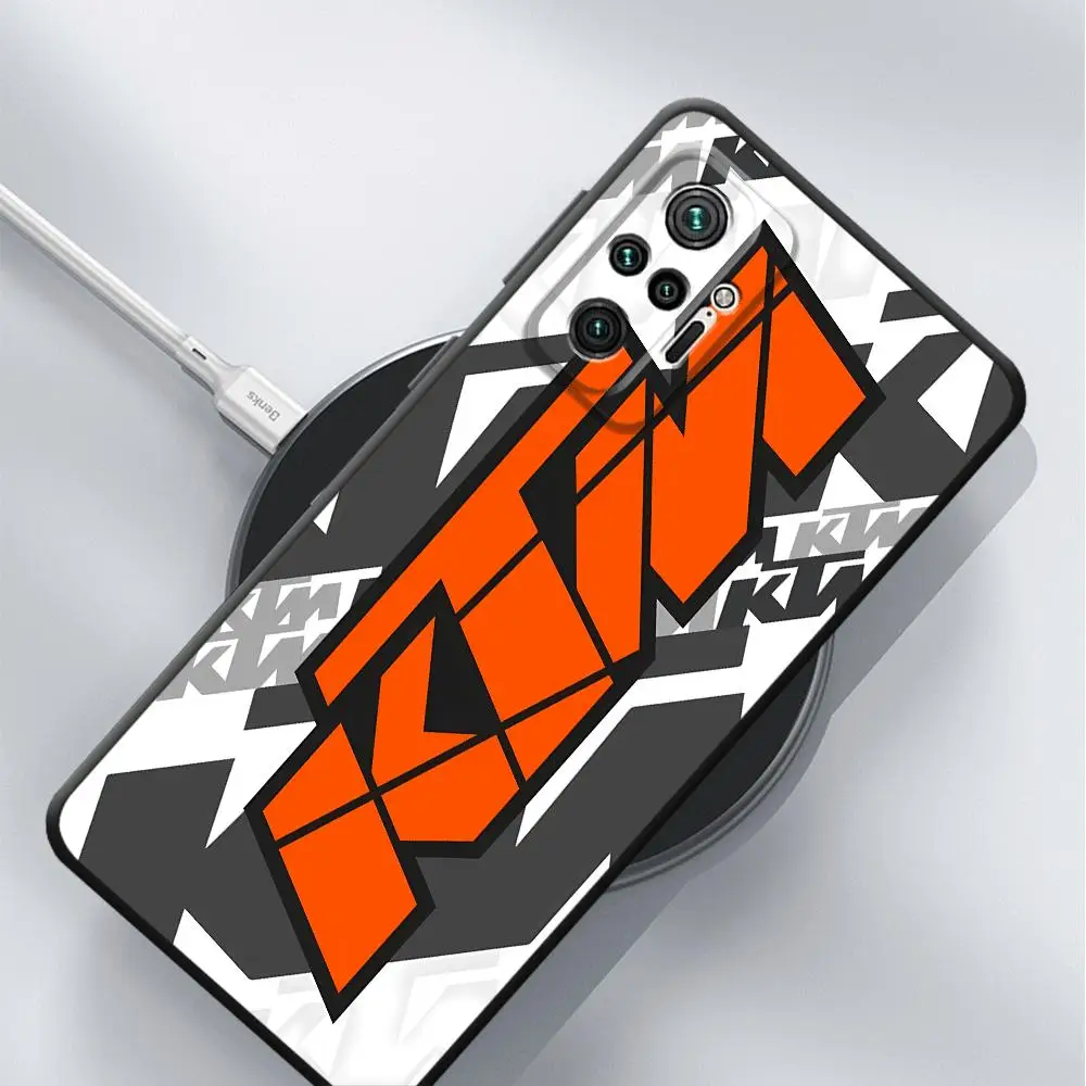 Motorcycle Racing-KTM Phone Case for Redmi Note 12ProPlus 11 Pro 5G 9 Pro 12S 11 11S 10S 10 Pro 9S 8T 7 8 Soft Cover