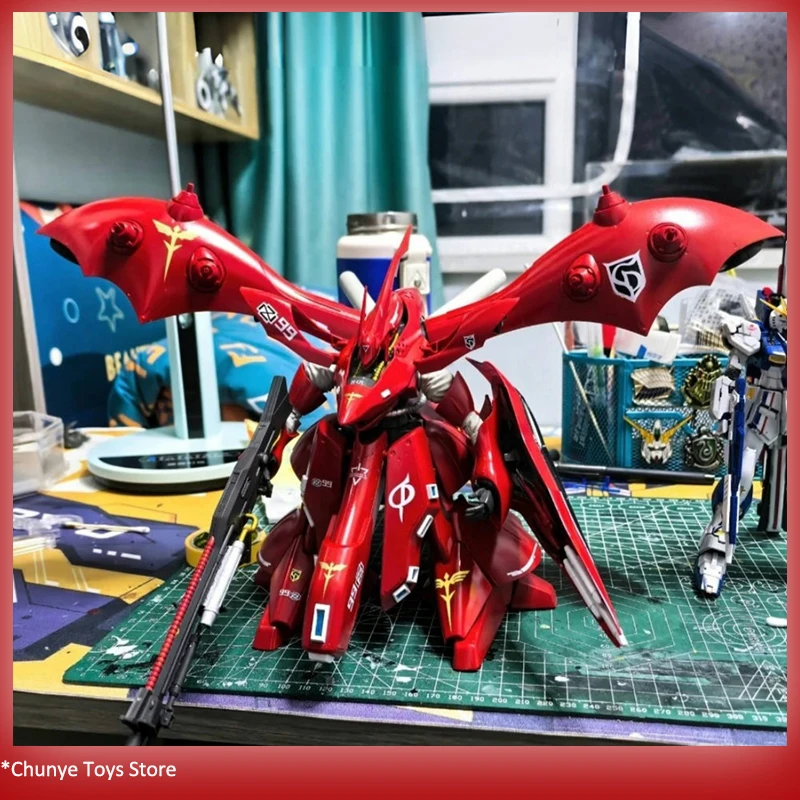 

STAR HG 1/144 Assembly Model Kit MSN-04Ⅱ Nightingale Action Figure Robot Plastic Model Kits Toys Collection Hobby Kids Gifts