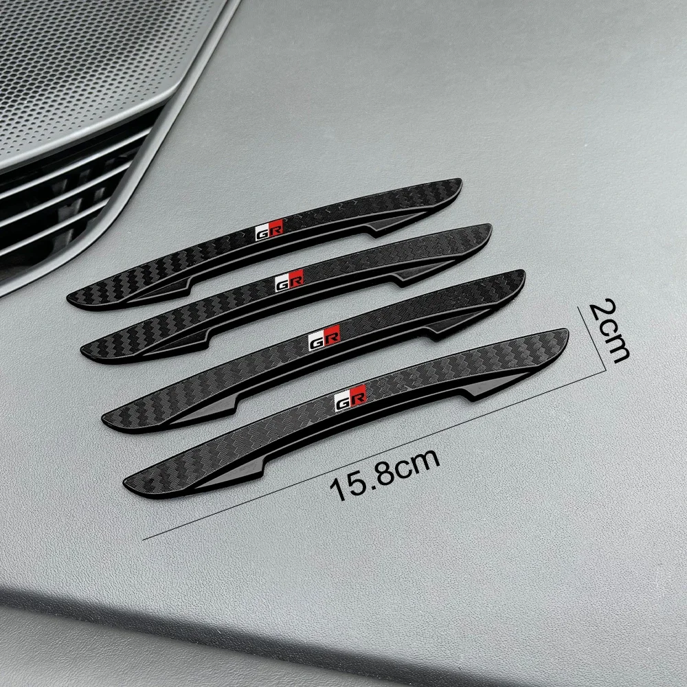 شريط مضاد للتصادم للسيارة ، اكسسوارات السيارات لتويوتا GR Yaris Sport Gazoo Racing Corolla Supra 86 Hilux C-HR Cross RAV4 Prius