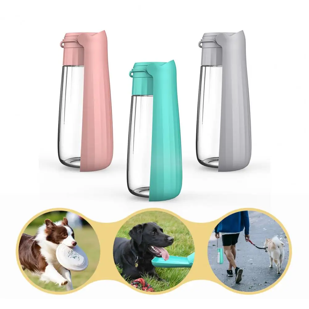 Pet Water Dispenser Portable Dog Water Bottle Capacity Pet Kettle for Travel Outdoor Adventures Foldable Bowl Easy-to-use Dog