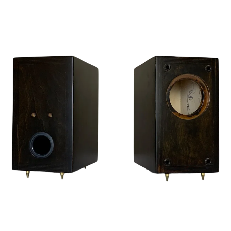 Craftsmen Customized One Pair Empty Birch Plywood Aplair 5 Speaker Cabinet Box Home System Bookshell Louderspeaker HIFI DIY