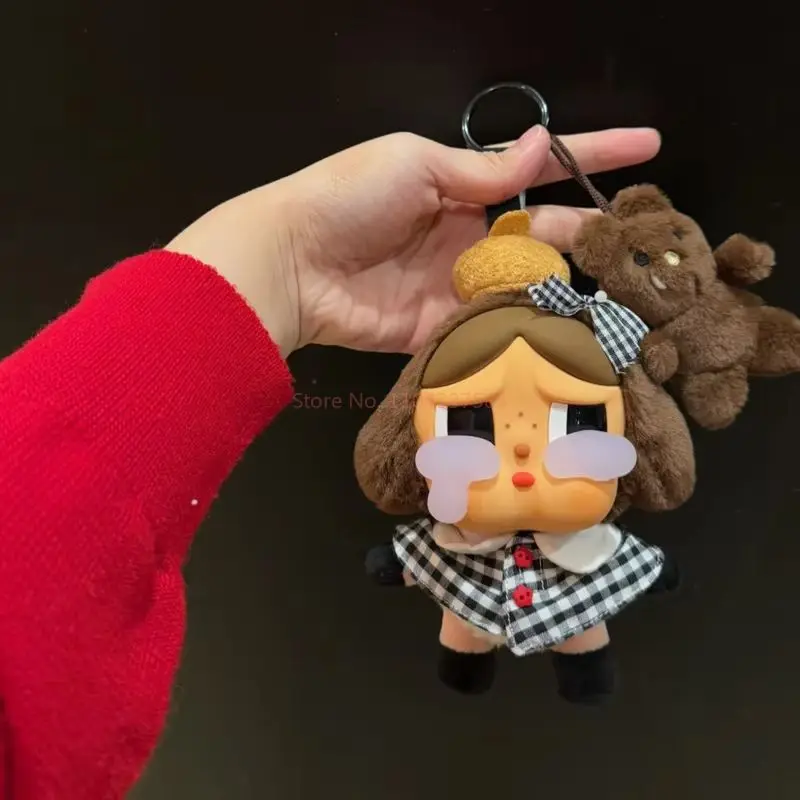 For Crybaby 2 Piece Set Doll Clothes Tears Of Love Series Anime Peripheral Checkered Pink Cute Dress Set Diy Doll Only Clothing