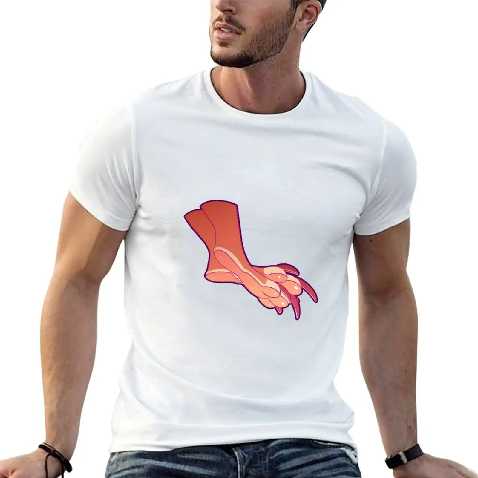 

Roo Paws T-Shirt man t shirt cotton t shirt personalised t shirt man designer T-shirt