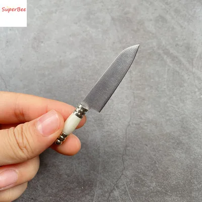 Dollhouse Mini Simulation Kitchen Knife/Various Styles of Knives for Dollhouse Miniature Items Furniture Decoration Accessories