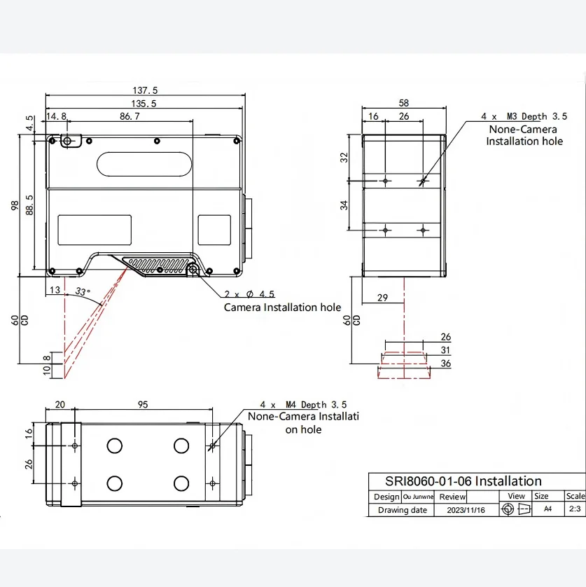 SRI8000 Series Laser 3D Measuring Instrument SRI8060/8020/8120 Original Genuine High Precision Industrial Measurement Equipment