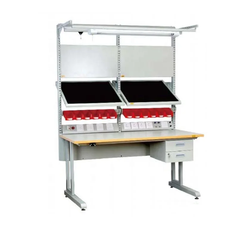 Leenol Workshop ESD Tables Stainless Steel Work Benches Antistatic Working Table Industrial Workbenches